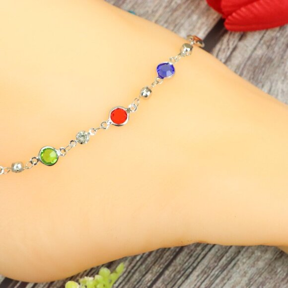 "Elegant Handmade Anklet – Delicate Jewelry for Women, MAR091046 - Picture 10 of 10